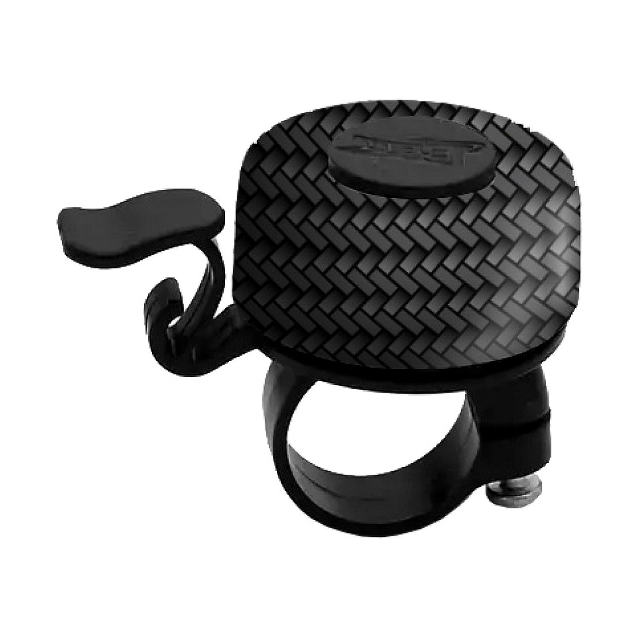 8053329962520 - Boninbike Klingel 38mm aus Stahl und Harz für 22mm Lenker - Klarer Klang
