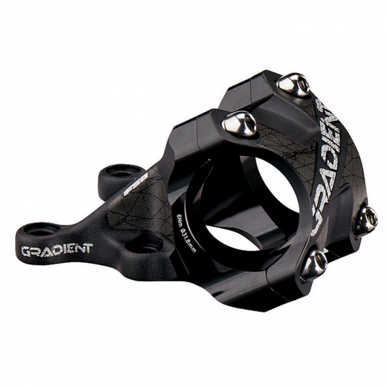 4713170242557 - MTB Lenkerhalterung 318mm x 45mm aus schwarz eloxiertem Aluminium Direct Mount 4713170242557 - MTB Lenkerhalterung 318mm x 45mm aus schwarz eloxiertem Aluminium Direct Mount