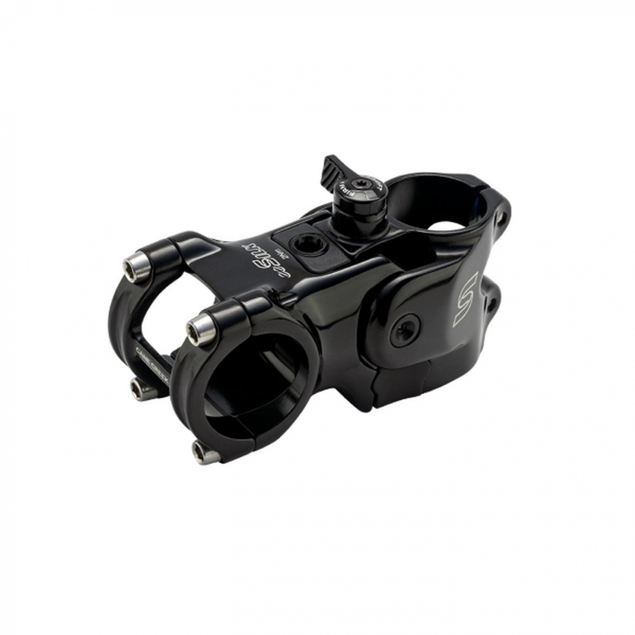 0840226126623 - Dämpfer Vorbau eesilk Climb Switch -6° 70mm Schwarz 20mm Federweg für Gravel