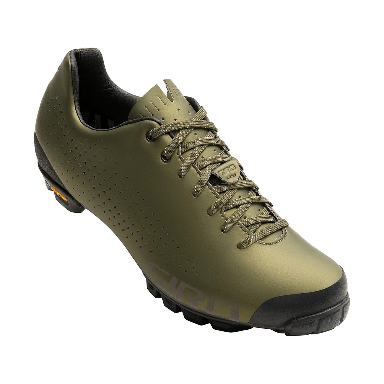 0768686455438 - Empire VR90 Schuhe Anodisiert Grün Größe 46 - Ideal für Gravel und Offroad