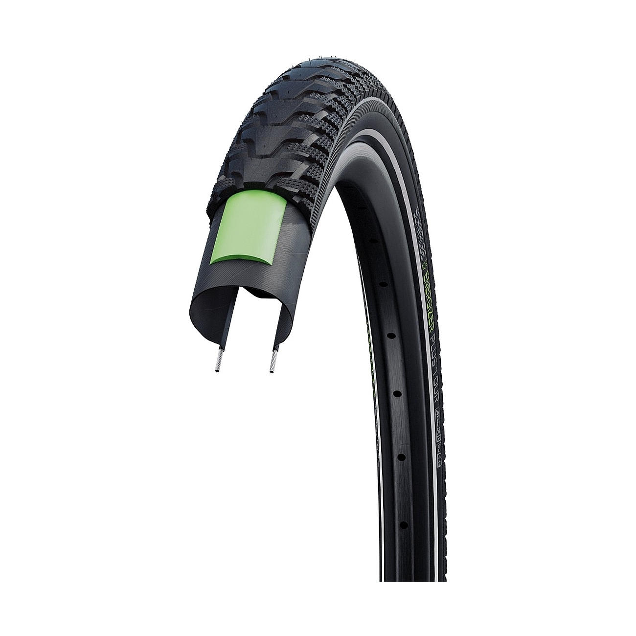 4026495891103 - E-Bike Reifen 700x38 Energizer Plus Tour Schwarz Reflex mit GreenGuard 3mm 4026495891103 - E-Bike Reifen 700x38 Energizer Plus Tour Schwarz Reflex mit GreenGuard 3mm