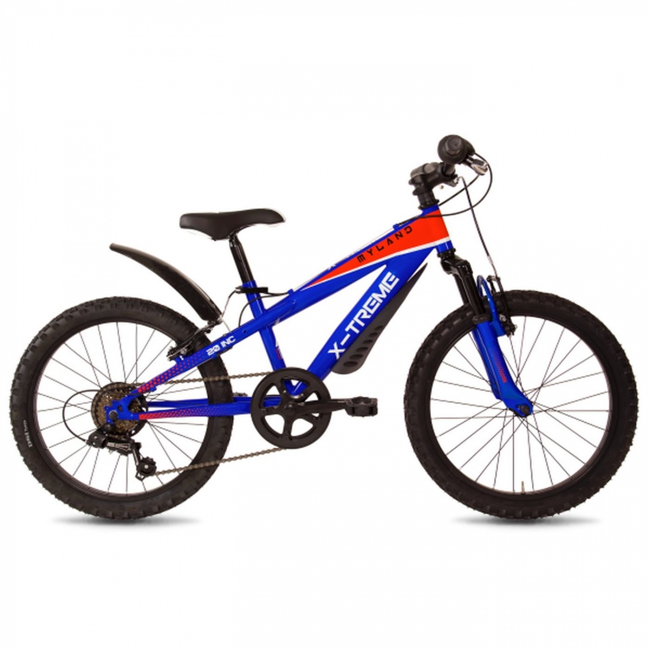 8059796061568 - X-treme 20 Kid M Blau Fahrrad mit Shimano 6-Gang und Hi-ten Stahlrahmen 8059796061568 - X-treme 20 Kid M Blau Fahrrad mit Shimano 6-Gang und Hi-ten Stahlrahmen