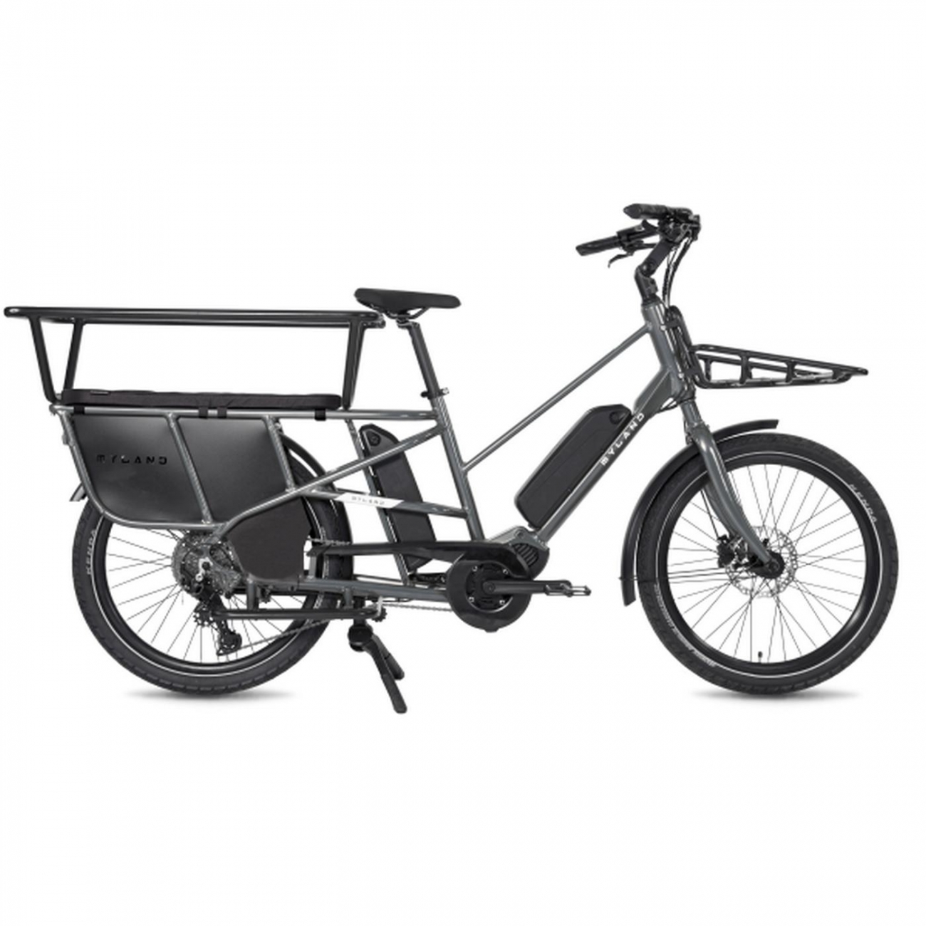 8059796060622 - E-Cargo Bike Ohana 24 Grau - E-Bike mit OLI Sport Motor 83Nm und Shimano MT200 8059796060622 - E-Cargo Bike Ohana 24 Grau - E-Bike mit OLI Sport Motor 83Nm und Shimano MT200