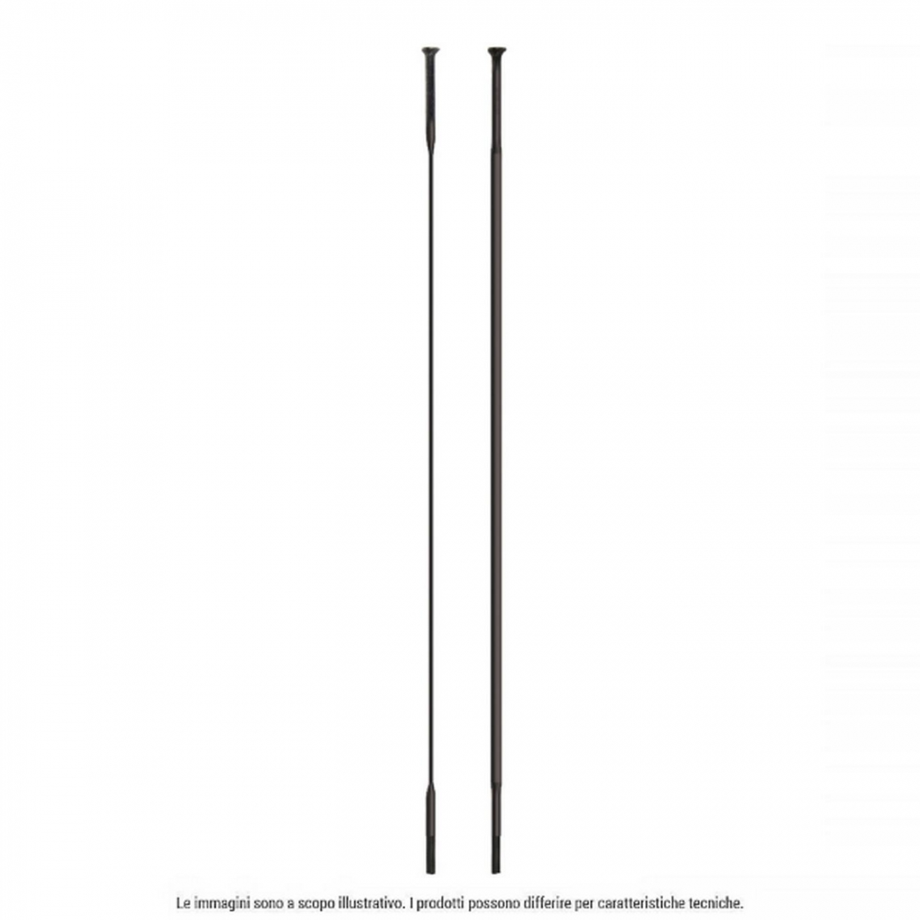 5400540227243 - CX-Ray Edelstahl Speichen 290mm Schwarz mit Aluminium Nippel - 4 Stück 5400540227243 - CX-Ray Edelstahl Speichen 290mm Schwarz mit Aluminium Nippel - 4 Stück