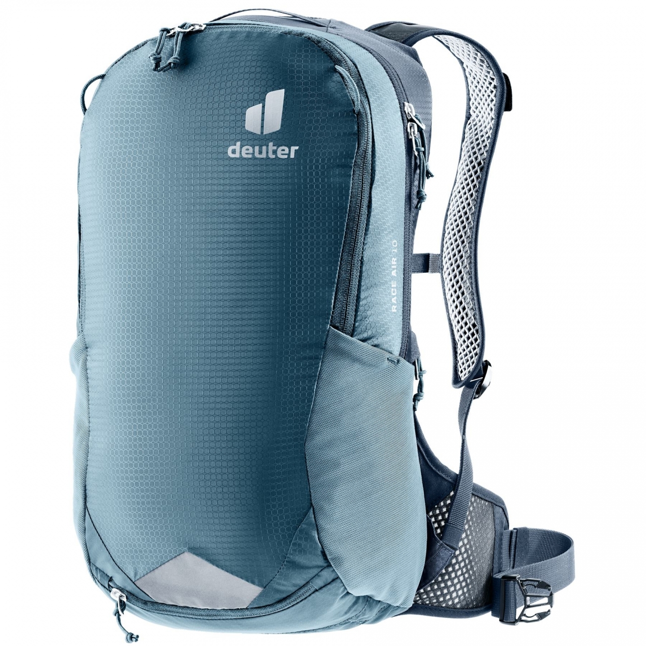 4046051149363 - MTB Rucksack Race Air 10L Ultraleicht Aircomfort Grau Blau Unisex