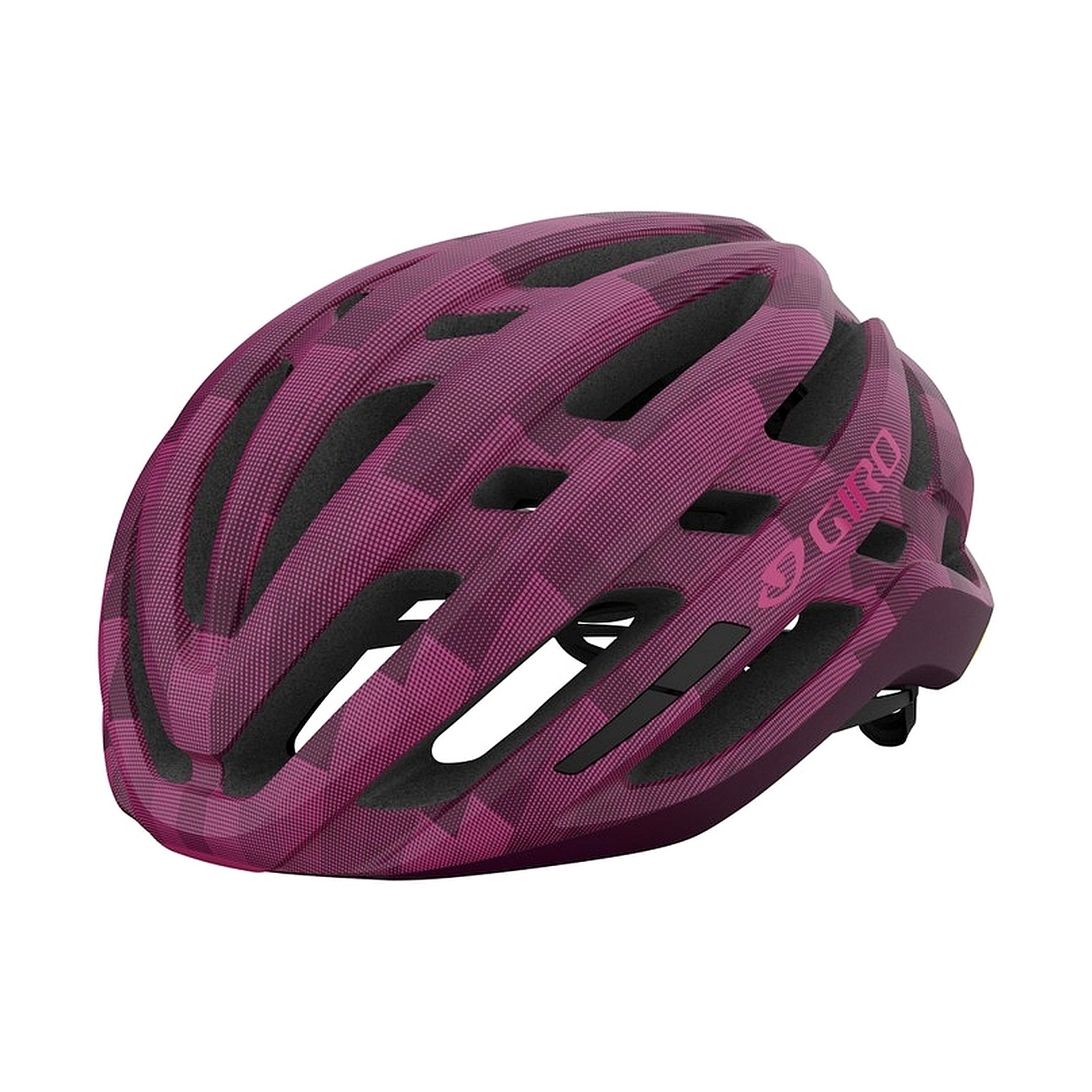 0196178176910 - Giro Agilis Mips Helm Rot Kirsche Größe L (59-63 cm) - Stil und Leistung für Radfahrer