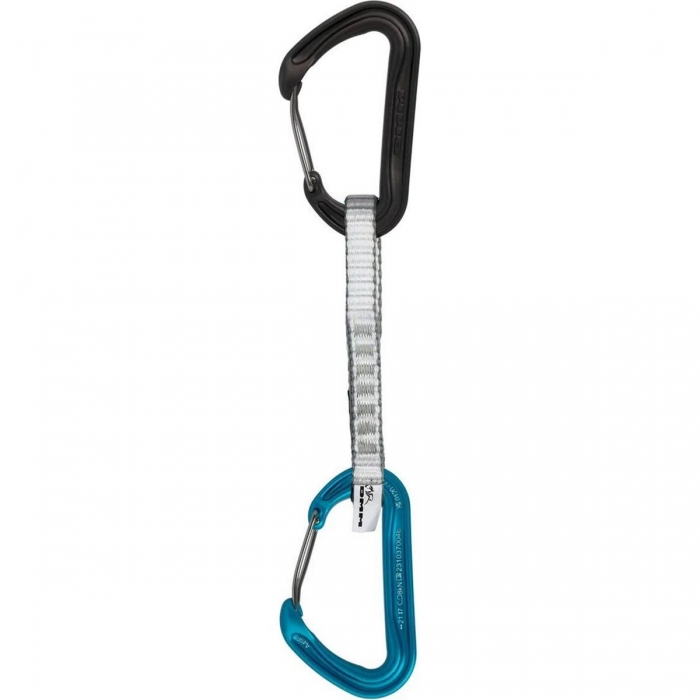 Aether 18cm Leicht und Sicher für Schnelle Klettereien - 67g, Hochleistungs-Karabiner - 2