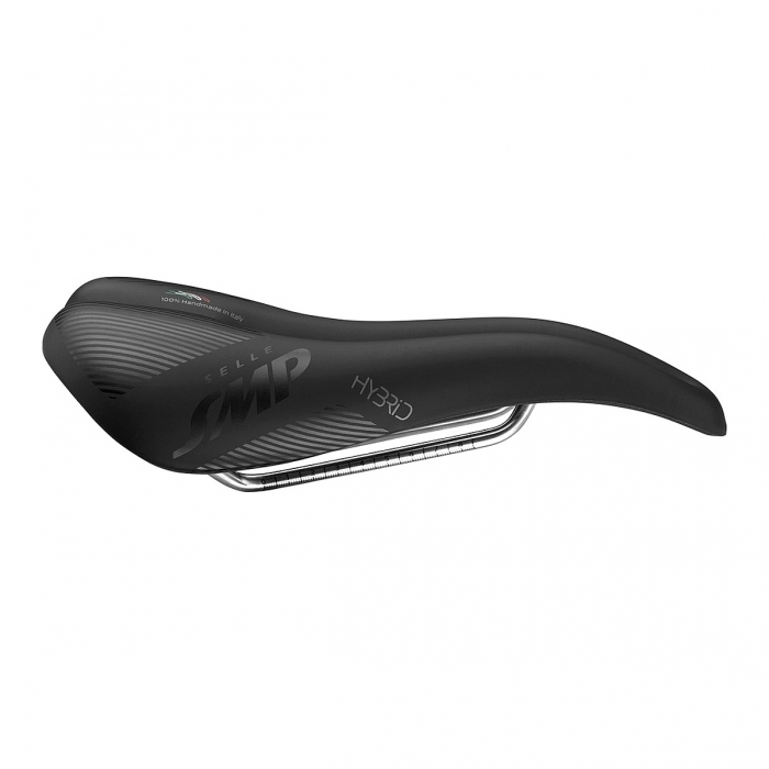 Sella SMP Hybrid Nera 2020 Acciaio Inox per MTB Strada Gravel
 - 2 - Selle MTB - 8032568527790
