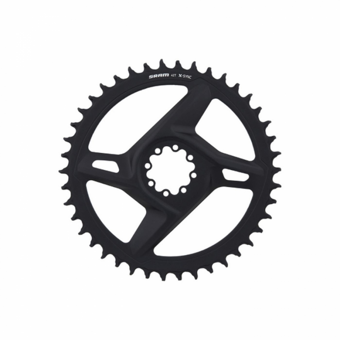 Sram Rival AXS X-Sync Chainring 42T 1x12v Direct Mount 8-Bolt Gravel Black - 1