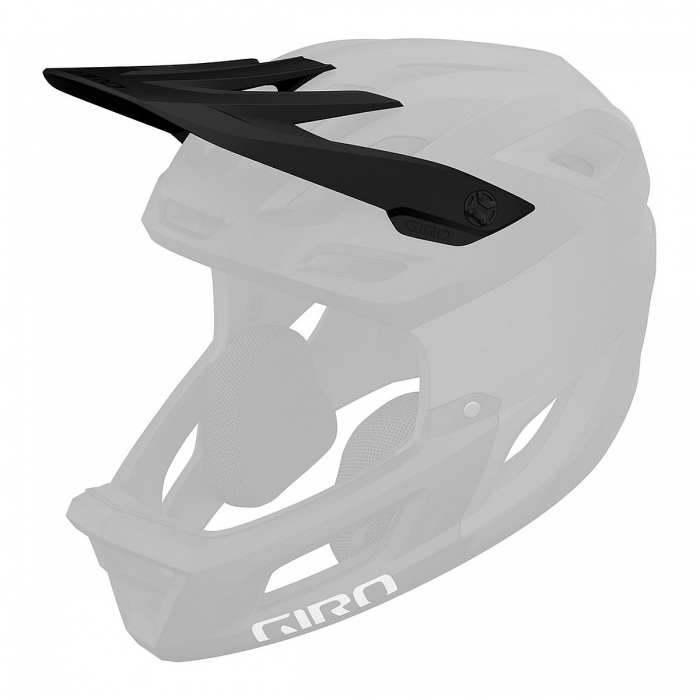 Visera Repuesto Negra Mate Casco GIRO COALITION MIPS Talla M - 1