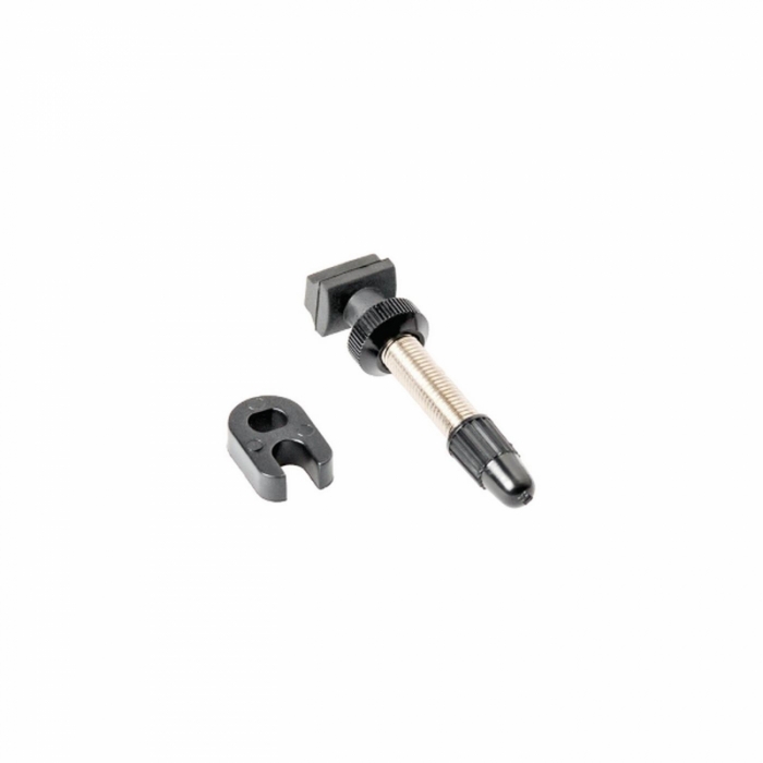 Tubeless Road Valve V2 Presta Aluminum Silver for Rims 26-35mm - 1
