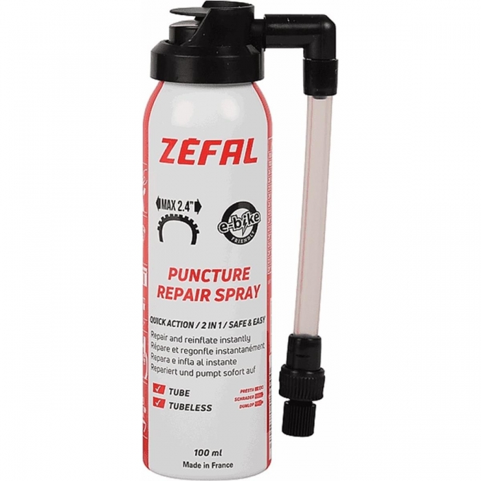 ZEFAL Fast 100ml Reifenreparatur für Tubeless & Schlauch
 - 1