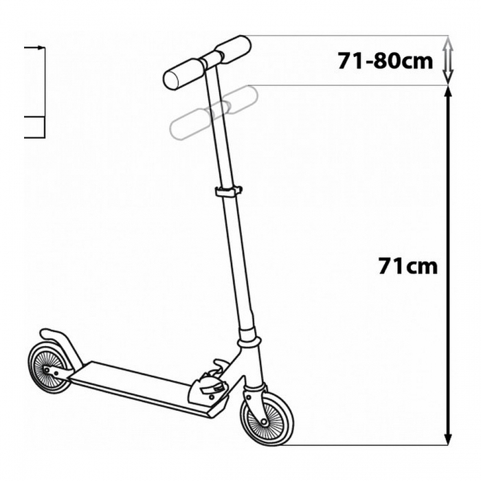 Monopattino Pieghevole Disney Cars Rosso Manubrio Regolabile e Freno Posteriore
 - 1 - Monopattini e ricambi - 5902308599215