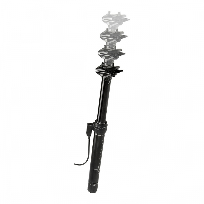 MTB Dropper Seatpost with Remote M-WAVE Aluminum 31.6x400mm - 1