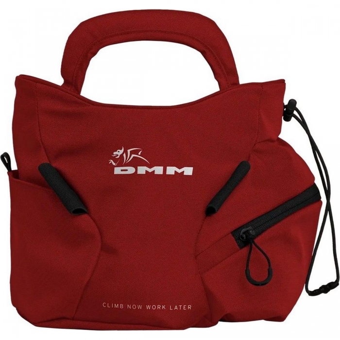 Borsa per Gesso Edge Boulder Rosso - Accessorio Essenziale per Bouldering, Capacità 278 g - 1 - Porta magnesite - 5031290223935