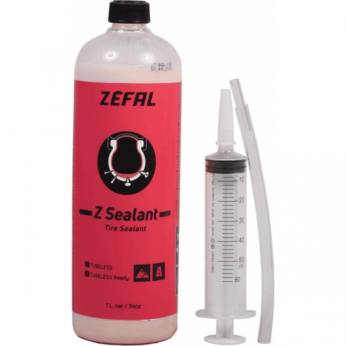 Zéfal Z-Sealant Tubeless 1000ml mit Spritze
 - 1