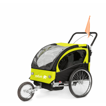 Baby- / joggingwagen nfun ncab lime / schwarz - 1