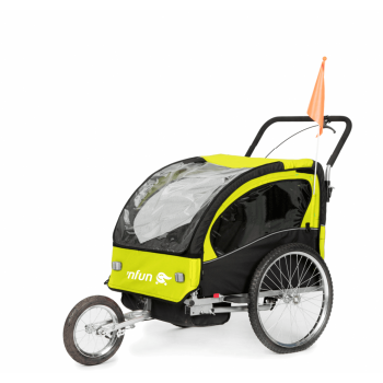 Baby- / joggingwagen nfun ncab lime / schwarz - 2