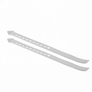 Nf brioso light gray footrest straps - 1