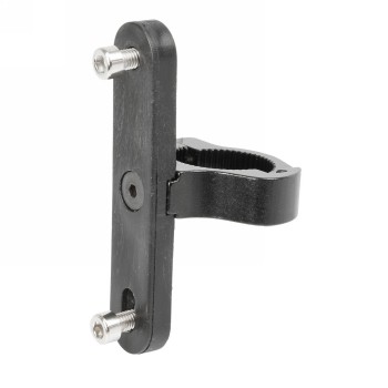 adaptateur pour fixer un porte-bidon sur le guidon, m-wave, alu, noir, sur carte - 3