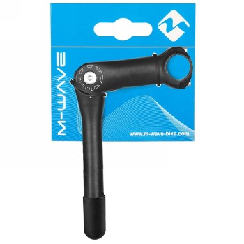 Handlebar stem m-wave st-c2.2, aluminium, handlebar clamp 31.8 mm, extension 90 mm, 180 mm shaft - 2