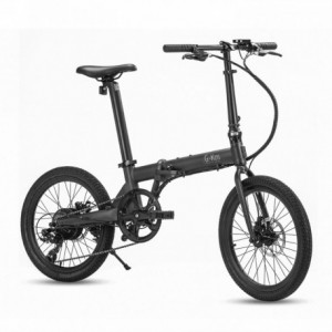 Bici e-bike 20" g-kos g-bike nero 36v 250w7.2ah chiudibile - 2 - E-bike - 8053626359559