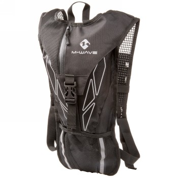 Backpack m-wave, with reflective stripes, with pocket for small items, suitable for drinking system no. 122502 - 1