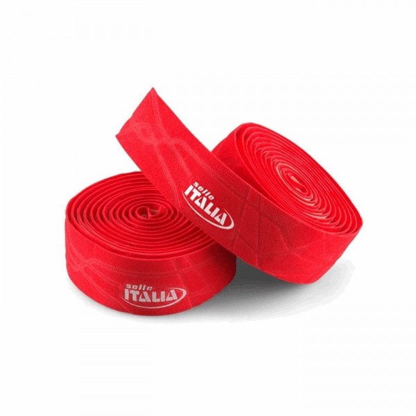 Nastro manubrio smootape granfondo rosso + tappo nero - 1 - Nastri manubrio - 8030282426436