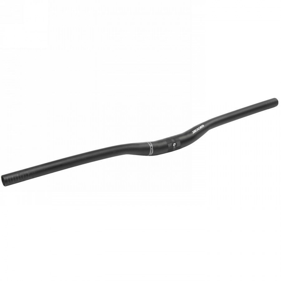 guidon VTT zoom, alu, noir mat, 720 mm, serrage 31.8 mm, 9 °, rise 20 mm, upsweep 3°, sur carte - 1