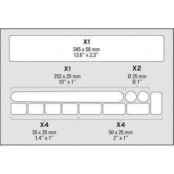 Protecteurs de cadre zefal skin armor m kit 12 pcs - 3