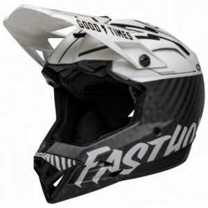Helm full-10 weiß/schwarz größe 51-55cm - 4