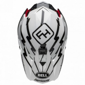 Helm full-10 weiß/schwarz größe 51-55cm - 6