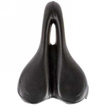 Ladies' saddle, velo plush, flex dc l, only 368g, without clamp, with deep v-cut, on card - 3