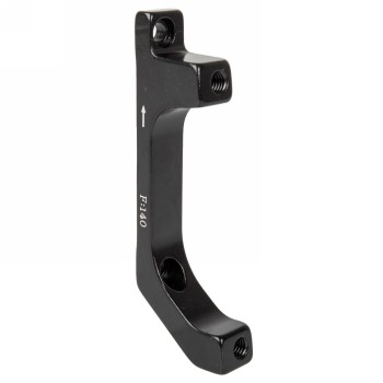 Adapter zum umrüsten von flatmount aufnahme zu postmount scheibenbremse für vr, 140 mm, schwarz, mv - 1