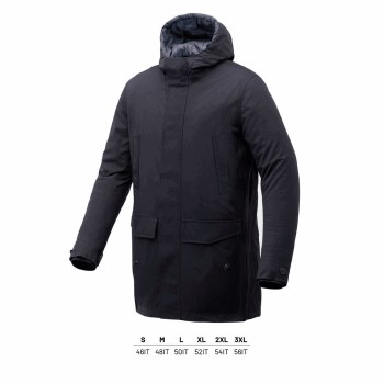 Magic parka 2in1 dark blue jacket size l - 1