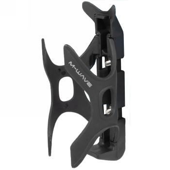 M-wave bottle cage bc vario, made of almost indestructible, high quality nylon material, can be inserted from above + front, wit