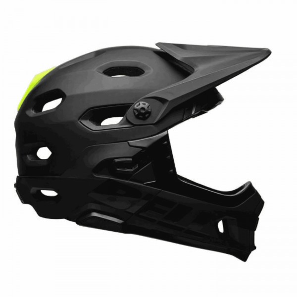 Casco super dh nero/giallo integrale taglia 55/59cm - 1 - Caschi - 0768686095511