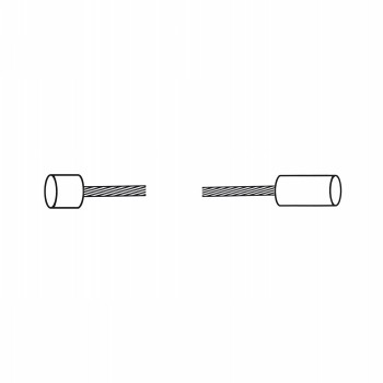 Promax display pack of Bowden cables set for transmission, including the outer sheath, made of stainless steel wire. - 3