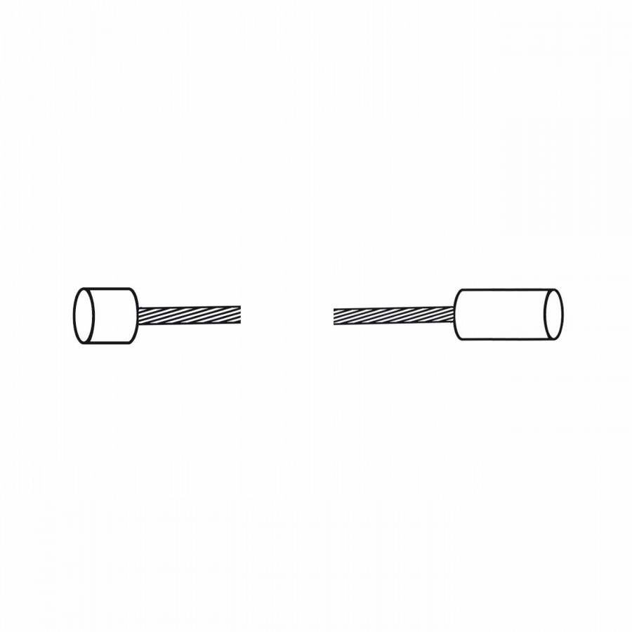 Promax display pack of Bowden cables set for transmission, including the outer sheath, made of stainless steel wire. - 3