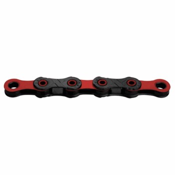 12v dlc chain, diamond like coating, black / red - 1