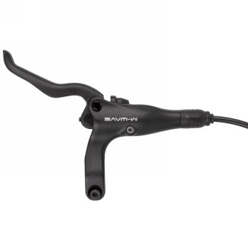 Hydraulic disc brake for VR, made of aluminum, for 180 mm brake disc (not included), with brake lever, with 800 mm - 3