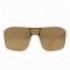 White astro glasses with gold lens - 3