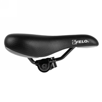 Sella velo, per bambini/ragazzi (ruote da 16'- 24'), 227 x 145 mm, con morsetto, nero, su scheda - 2 - Selle - 0887539038991