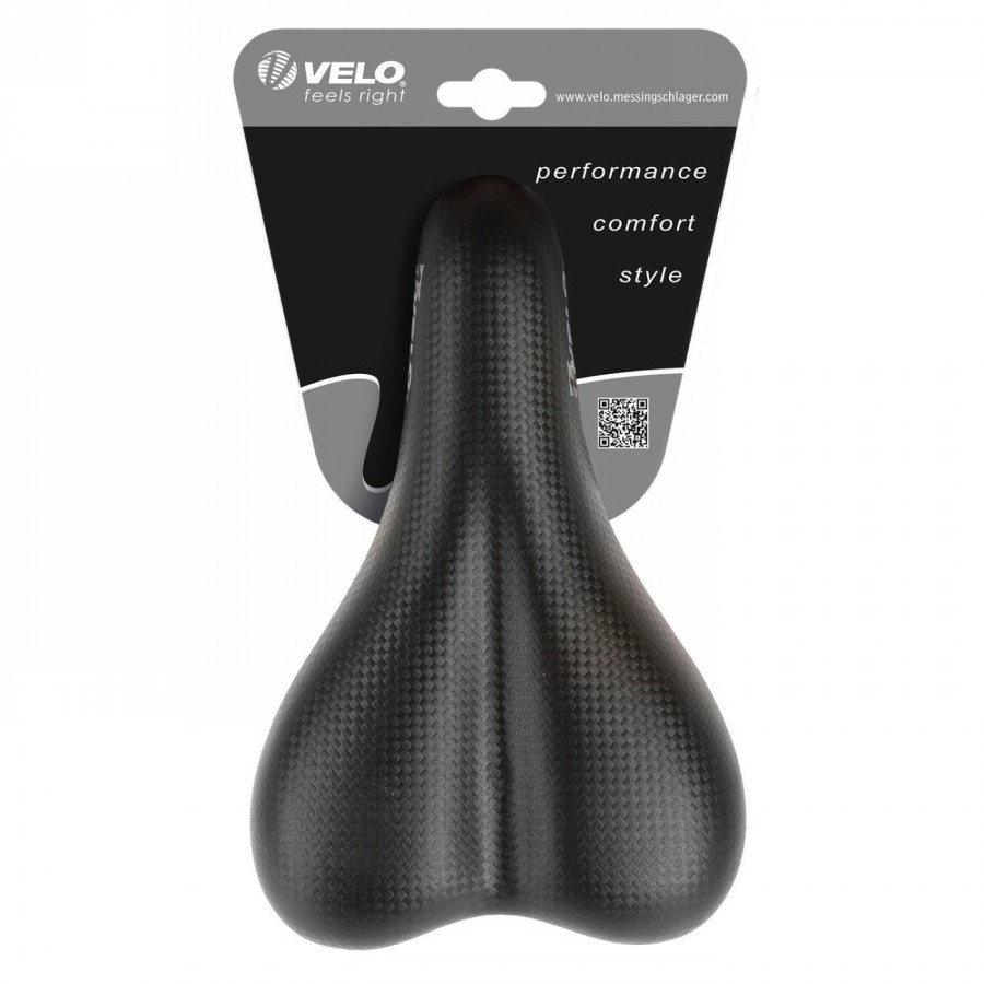 Sella velo, per bambini/ragazzi (ruote da 16'- 24'), 227 x 145 mm, con morsetto, nero, su scheda - 4 - Selle - 0887539038991