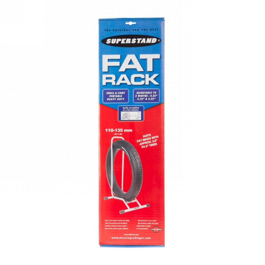 Portabici espositivo willworx 'fat rack', per bici con pneumatici grassi, in ek - 4 - Portabici - 0887539007652