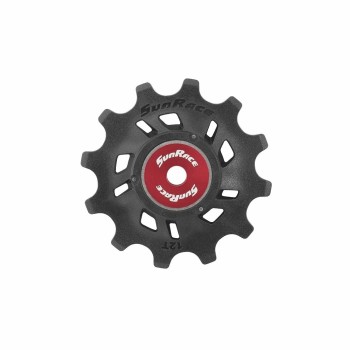 Poulie de dérailleur sram eagle 12d noir/rouge avec roulements à billes - 1