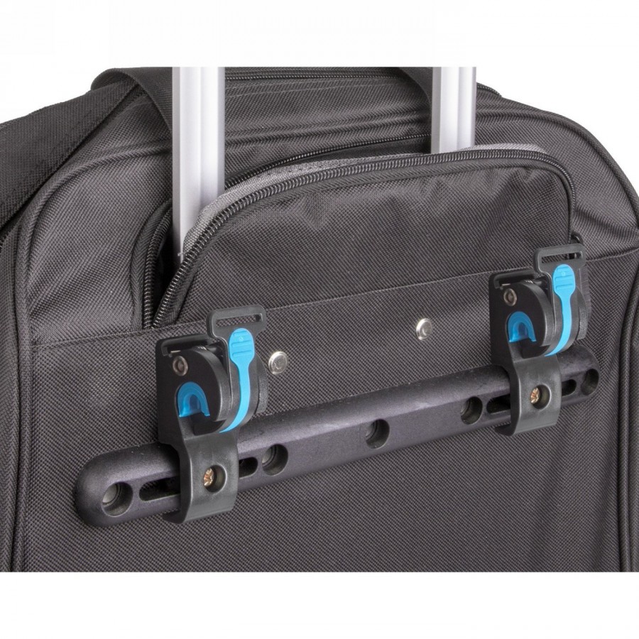 sacoche de porte-bagages et trolley, volume : 15 litres, m-wave, noir - 4