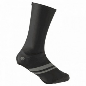 Raceday cubrezapatos de verano en poliuretano negro - sin cremallera talla l - 1