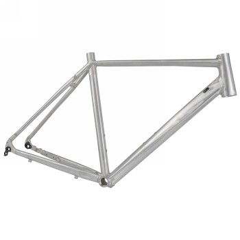 Cuadro de bicicleta de gravel, aluminio, en bruto, talla xs (460 mm), apto para ruedas de 27,5', mv - 1