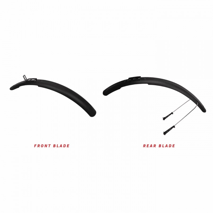 Fenders 26/27.5/29" trail 65mm technopolymer - 3